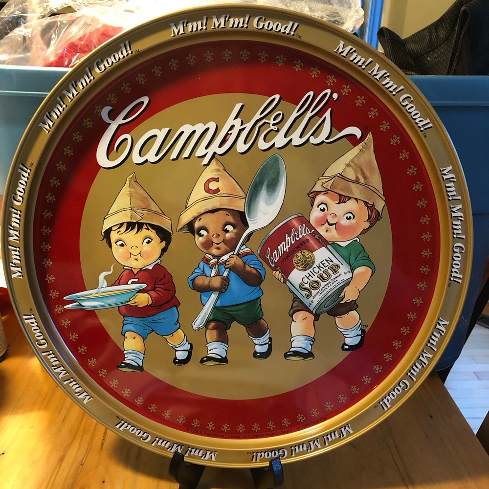 Campbell’s Soup Campbell Kids Metal Tray